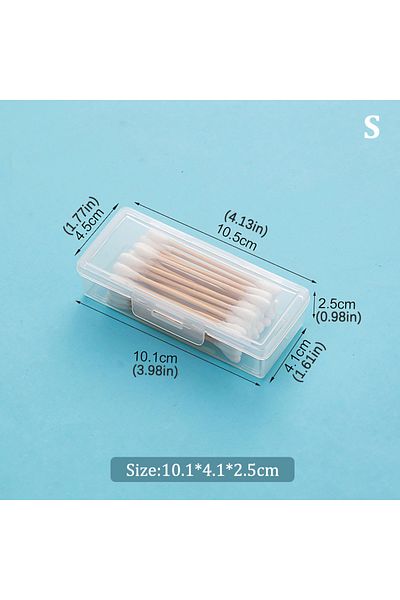 Choice A Portable Travel Medicine Box Cotton Swab Holder Case Detal Floss Jewelry Box