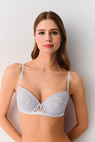 SUWEN Σουτιέν Duchess Lace Semi-Support Underwire