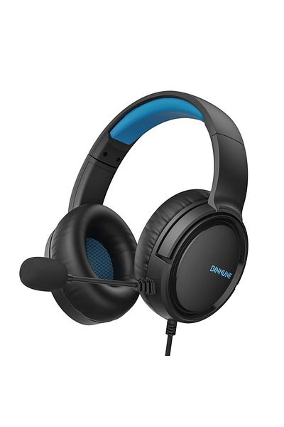 Choice Blue BINNUNE Gaming Headset with Mic for PS4 PS5 Xbox Series X|S Xbox One PC Switch Wired Gaming Hea