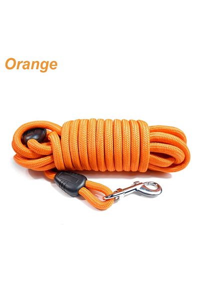 Choice 5m Orange 5m/10m/15m Heavy Duty Nylon Dog Leash - Ideal For Recall & Agility Training Tailored, Suit