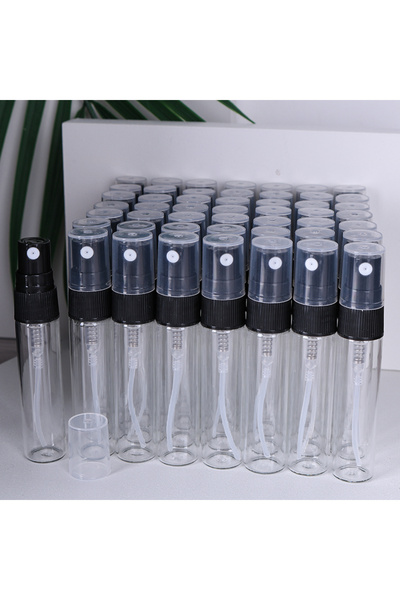 Choice Glass 5ml 50pcs 50pc Black White Special sale 50/piece 5ml transparent...