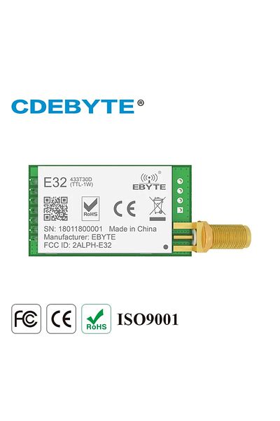 Choice LoRa Wireless Module E32-433T30D-V8 IoT Module 433MHz 30dBm 1W IoT 8KM Long Range Radio Wireless ...