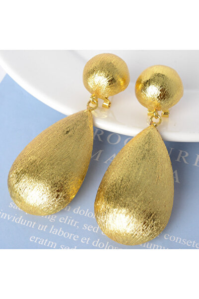 Choice أقراط متدلية من صني جوليري فاشن، مطلية بالذهب عيار 18 قيراطًا، أقراط م...