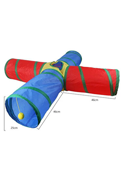 Choice 1 قطعة كما هو موضح نفق قطط قابل للطي نفق قطط مستلزمات الحيوانات الأليف...