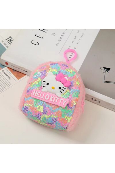 Choice HelloKitty Sanrio HelloKitty Coin Purse Cute Cartoon Kuromi My Melody Colorful Sequin Bluetooth Earp