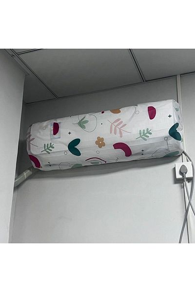 Choice Random Color 2pcs 2pcs Air Conditioner Dust Cover Wall Mounted Fan Universal Minimalist Creative Car