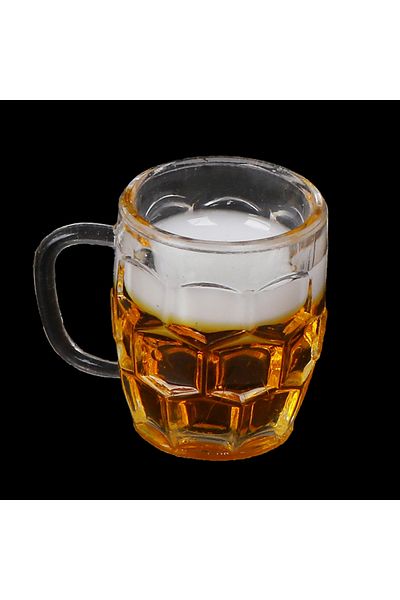 Choice Toys for Dollhouse 1/12 Miniature Scene Model Scale Dollhouse Accessories Mini Beer Cup Mug Kid Toy