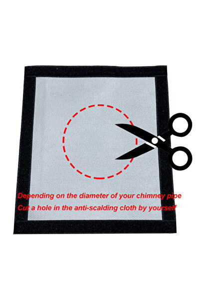 Choice طبقة واحدة من غطاء موقد الخيمة الساخن / مقاوم للحريق / أنبوب تنفيس موق...