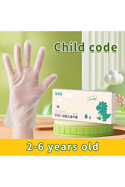 Choice1 2-6 years 100pcs 100-400Pcs Food Grade Disposable Gloves for Children...