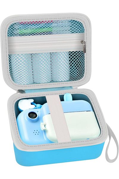 Choice SKY BLUE Kid Camera Case Compatible with Instant Camera for Kids Digital Video Cameras Storage Holde