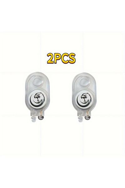 Choice 2pcs white Multi functional hunting keychain, quick setting trap clip, durable PE material, suitable