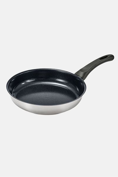 Tchibo Stainless Steel Frying Pan 24 Cm, Silver