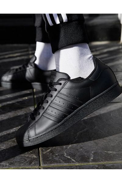 adidas Superstar Men's Casual Shoes Sneaker Black