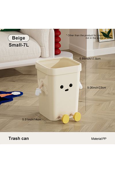 Choice B3176-1 "uforu Household Creative Trash Can Toilet Living Room Bathroom Lovely Liddless Trash Ca