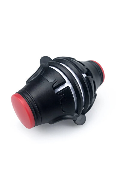 Choice قلم تحديد كرة الجولف الدوارة 360 درجة باللون الأحمر، قالب لتحديد وضع الكرة، تحسين دقة الضربات