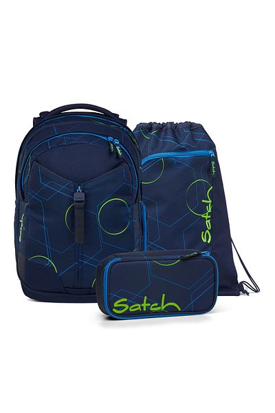 satch Set ghiozdan Match 3 piese