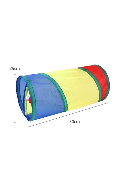 Choice short tunnel cat play tunnel interactive toy,hide and seek tunnel, portable&collapsible pop up cat t