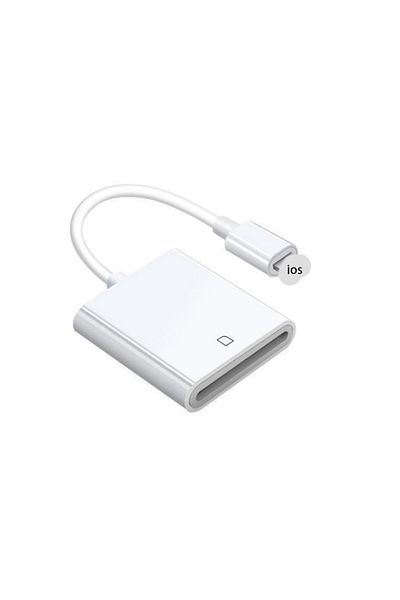 Choice iPhone SD Card 2-in-1 Lightning Flash Card Reader TF Reader 2-in1 Slot for iPhone/iPad, Suitable for