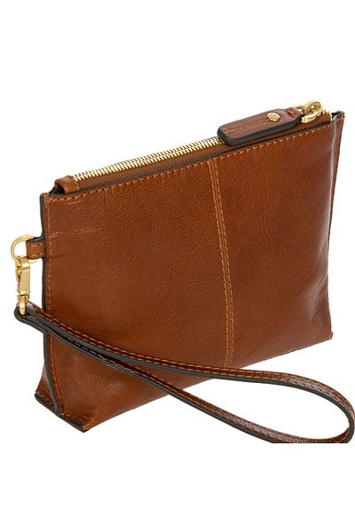Bric's Volterra Clutch Bag Leather 18 Cm