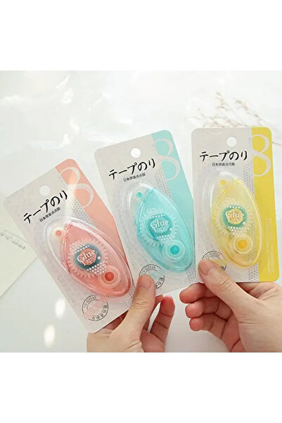 Choice1 مجموعة من 3 قطع 1/3 قطع غراء صغير مع غراء نقطي، موزع أسطواني لشريط لا...