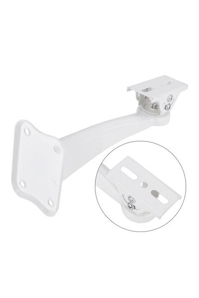 Choice WHITE Universal CCTV Surveillance Camera Bracket Wall Mount Support Stand