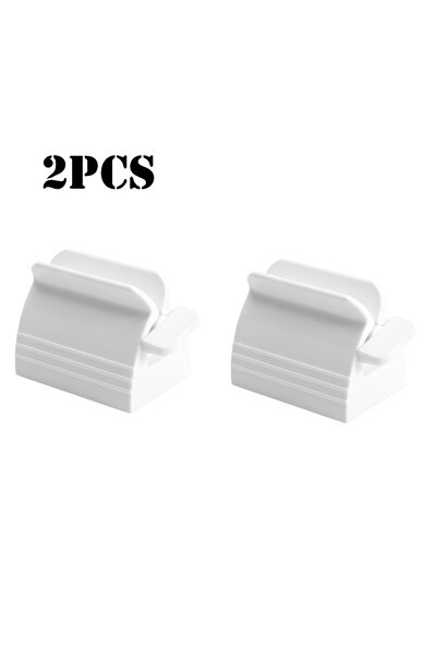Choice1 2pcs White 1/2pcs Multifunction Toothpaste Tube Squeezer Manual Squee...
