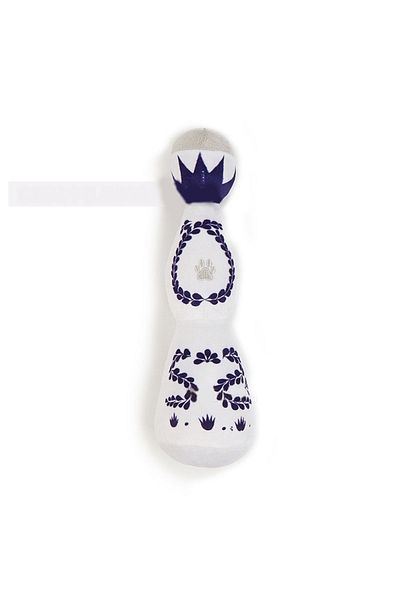 Choice blue Lovely Stuffed Plush Pet Chewing Toys Plush Dog Wine Bottle Squeaky Toys With BB Sound