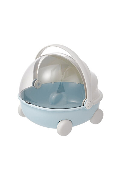 Choice صندوق تخزين عربة الأطفال Labubu المتوفر في المخزون، ديكور الدمية، وحدة الفضاء Labubu، عربة نوم الدمية.