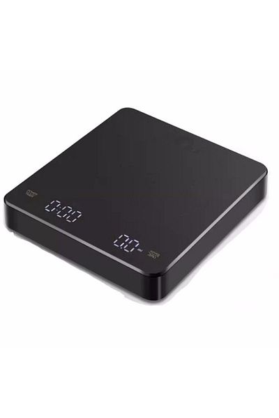 Choice 0.1g 3kg Kc2 Digital Rechargeable Coffee Scale With Timer Led Screen Espresso Usb 0.1g To 3kg High A