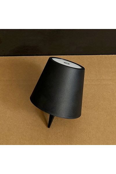 Choice 01-black Rechargeable LED Table Lamp Touch Switch 3 Colors Desk Night Light Wine Bottle Light for Ba