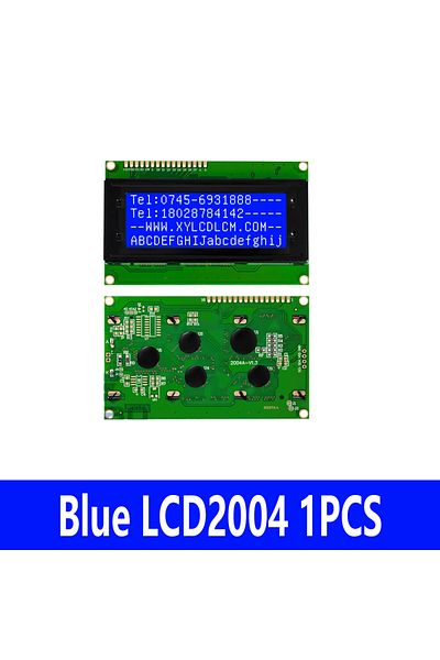 Choice blue lcd2004 1PCS 1PCS LCD2004+I2C 2004 20x4 2004A blue screen HD44780 Character LCD /w IIC/I2C Seri