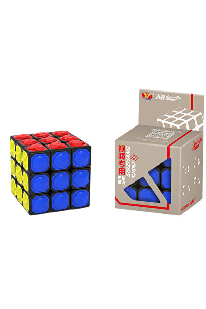Choice لعبة ألغاز المكعب السحري بلاك يونغجون واي جيه 3x3x3، لمسة إصبع بدون ملصقات، مكعب ماجيكو 3x3x3