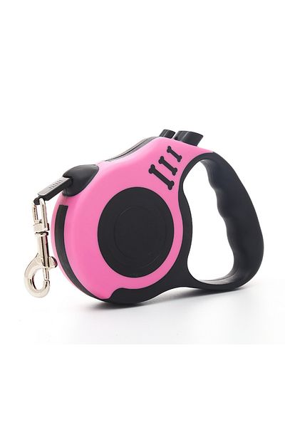 Choice 3m pink 3m 5m Dog Leash Strong Nylon Puppy Lead For Small Medium Large Dogs Cats Automatic Retractab