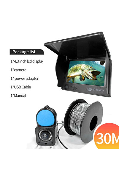 Choice 4.3 inch 15m Fish Finder Underwater Camera 1080P HD 4.3 inch LCD Fishing Camera With 5000amh Battery