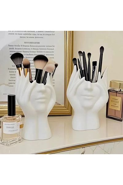 Choice 2PCS 1/2PCS Creative Human Body Art Styling Office Supplies Desktop Multifunctional Storage Pen Hold