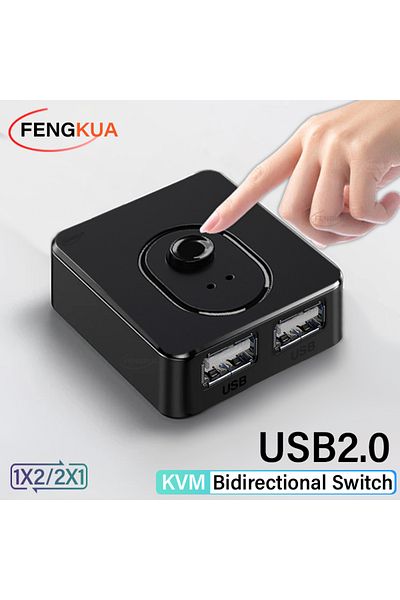 Choice USB2.0 USB 3.0 KVM Switch 1x2/2x1 USB Hub Bidirectional USB2.0 Switcher USB3.0 Extender Shared Contr