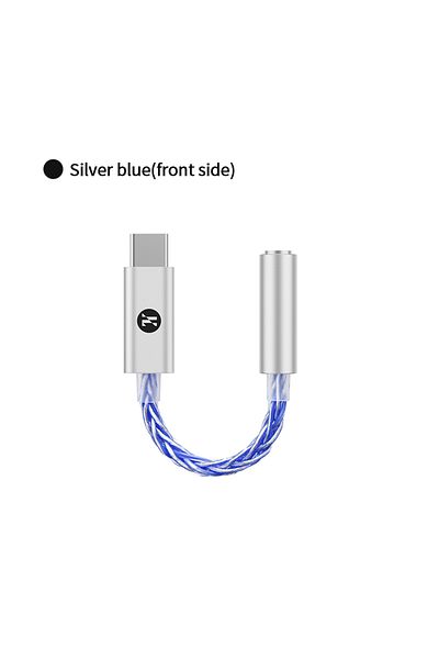 kankeirr Jm6 Pro Blue Jcally Jm6 Pro Type-c To 3.5mm Cx31993 Digital Audio Portable Decoding Amp Hifi Dac Mob
