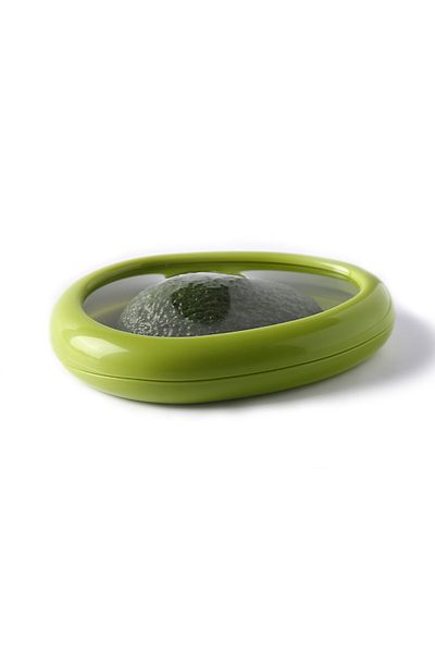 Choice Green 1pc/4pc silicone fruit and vegetable fresh-keeping box, food storage container set, portable,