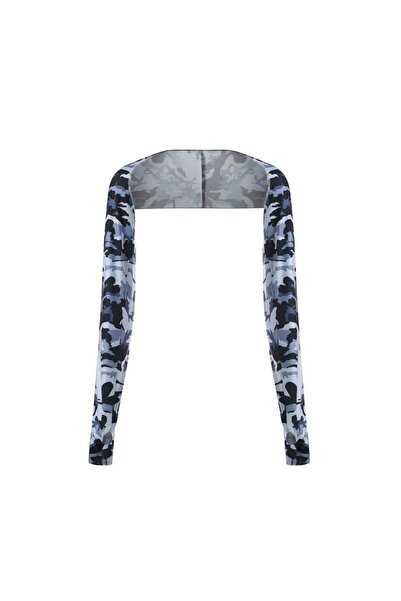 Choice13 Camouflage Grey 1Pair Cooling Shawl Arm Sleeves Sun Protection for W...