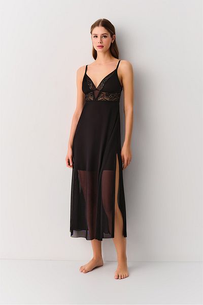 SUWEN Duchess Long Nightgown