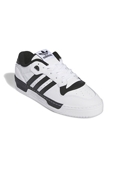 adidas Rivalry Low Erkek Günlük Ayakkabı Beyaz Siyah