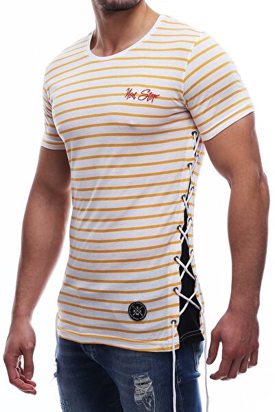 Madmext Μπλουζάκι καμηλό πλαϊνό δέσιμο 2567