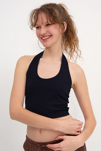 Addax Halter Blouse B1623-H11