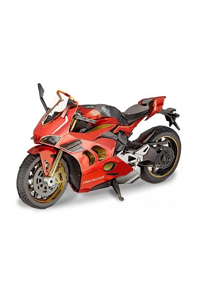 ROKR Piececool 3d Puzzle, Motorcycle Iii, Metal, 218 Pieces