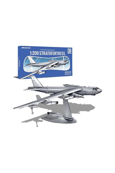 ROKR 3D Puzzle, B-52 Stratofortress Bomber, Piececool, metal, 169 pieces