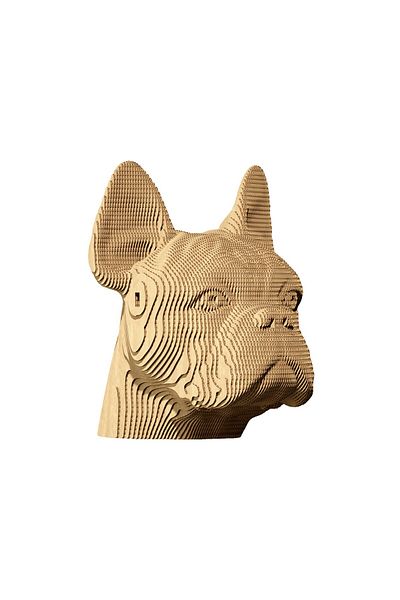 ROKR 3D Puzzle, BULLDOG, Cardboard, 131 pieces