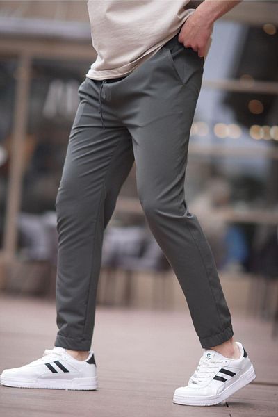 Madmext Khakifarbene Jogginghose für Herren 6529
