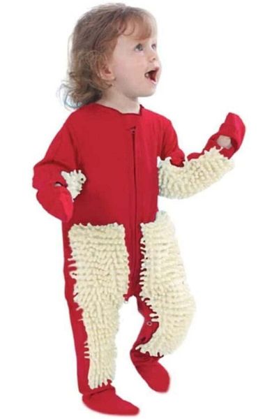 JiAmy children's jumpsuit, cotton, red/white, 75 x 70 x85-95 cm, 18-24 months