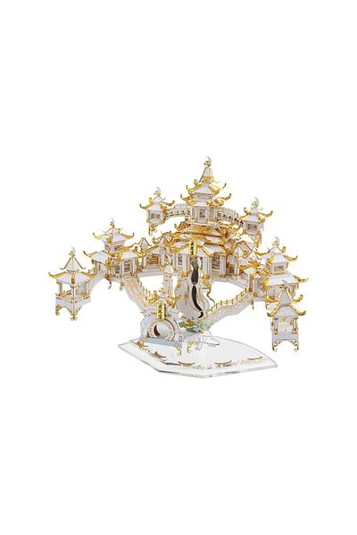 ROKR 3D puzzle, Moon Palace, Piececool, metal, 429 pieces