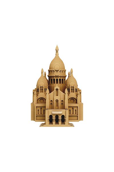 ROKR 3D Puzzle, SACRE-COEUR BASILICA, Cardboard, 146 pieces